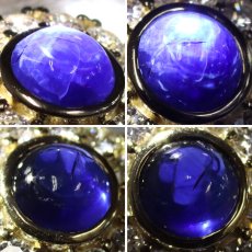 画像5: 750サファイアダイヤモンドリング S1.028 D0.80 4.9g #8-8.5 ソーティング (5)