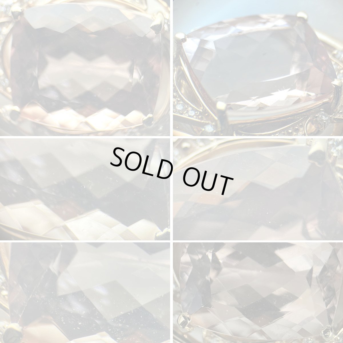 画像4: K18PGモルガナイトダイヤモンドペンダント M9.036 D0.30 9.7g ソーティング (4)