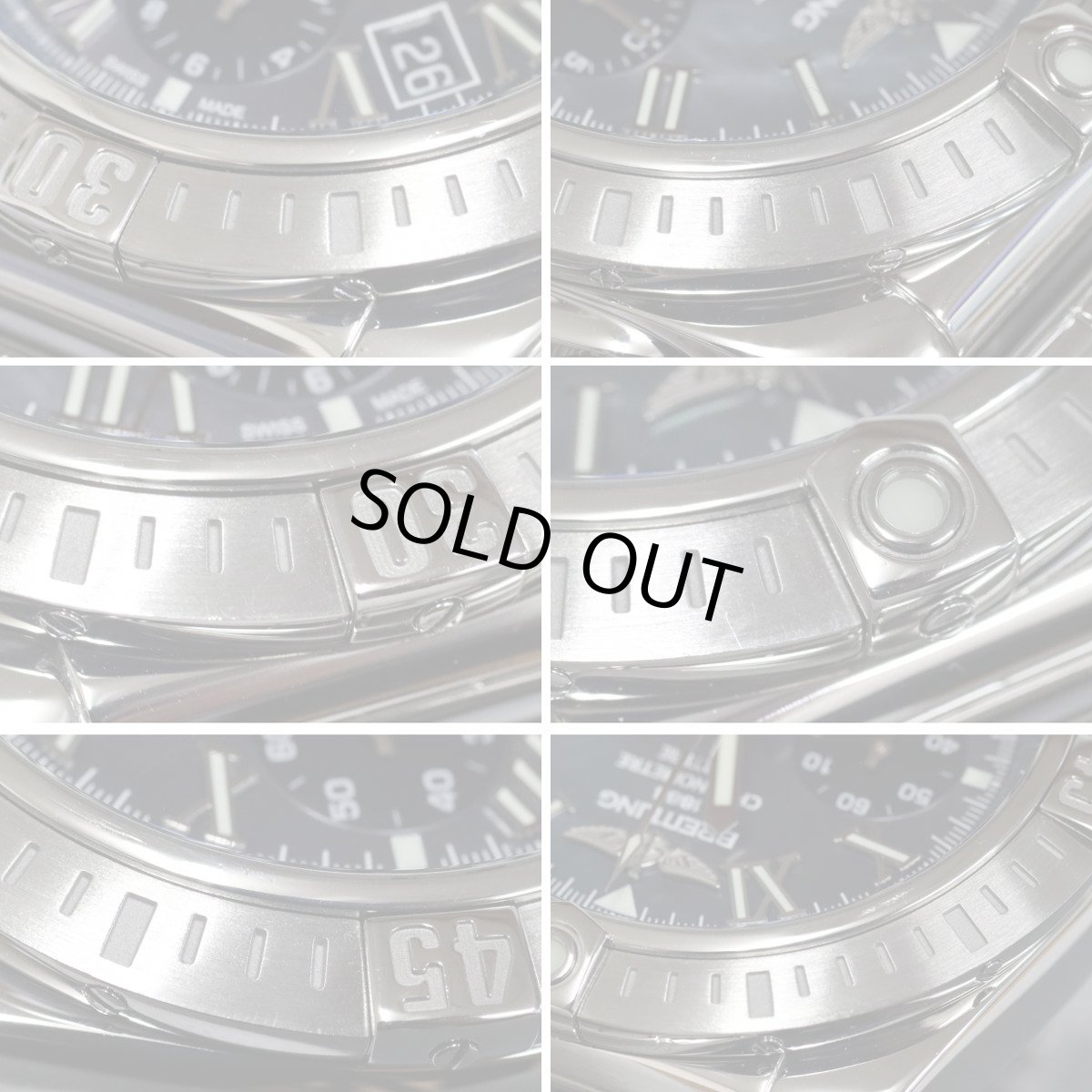 画像4: クロノマット44 JSP ローマンインデックス ブラック MOP(マザーオブパール) リミテッド(AB01153A1B1A1)日本限定500本 (4)