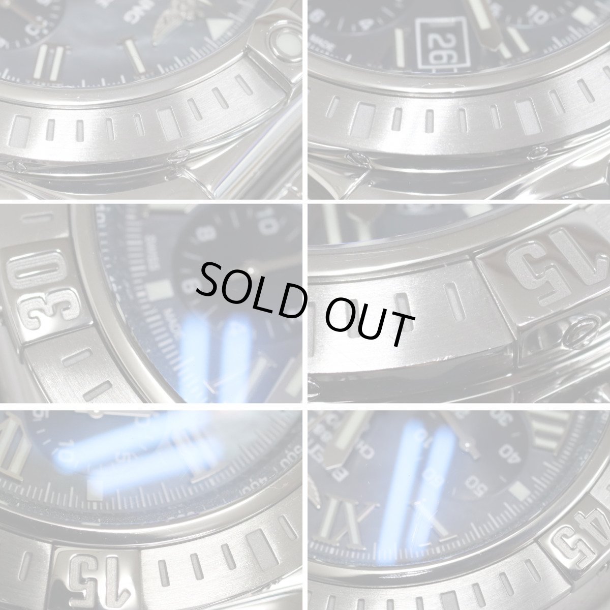 画像5: クロノマット44 JSP ローマンインデックス ブラック MOP(マザーオブパール) リミテッド(AB01153A1B1A1)日本限定500本 (5)