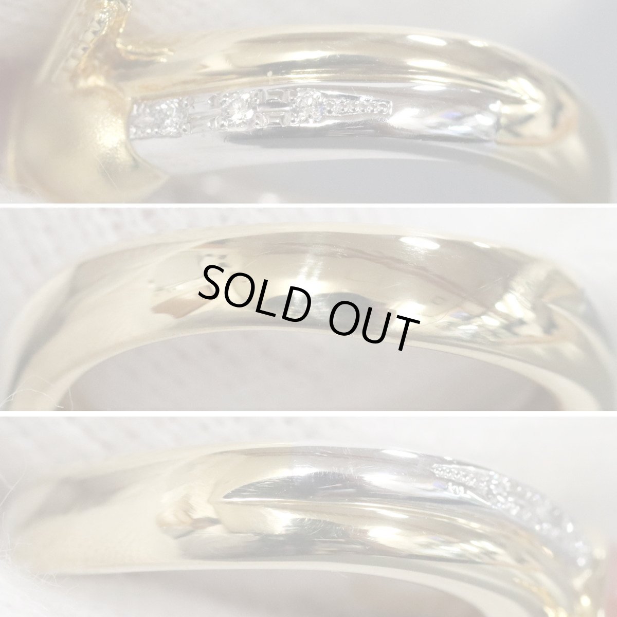 画像6: KAOLVCO(水野薫子) K18/K18WGロードクロサイトダイヤモンドリング ロードクロサイト2.27 D0.05 7.5g #12 箱 証明書 (6)