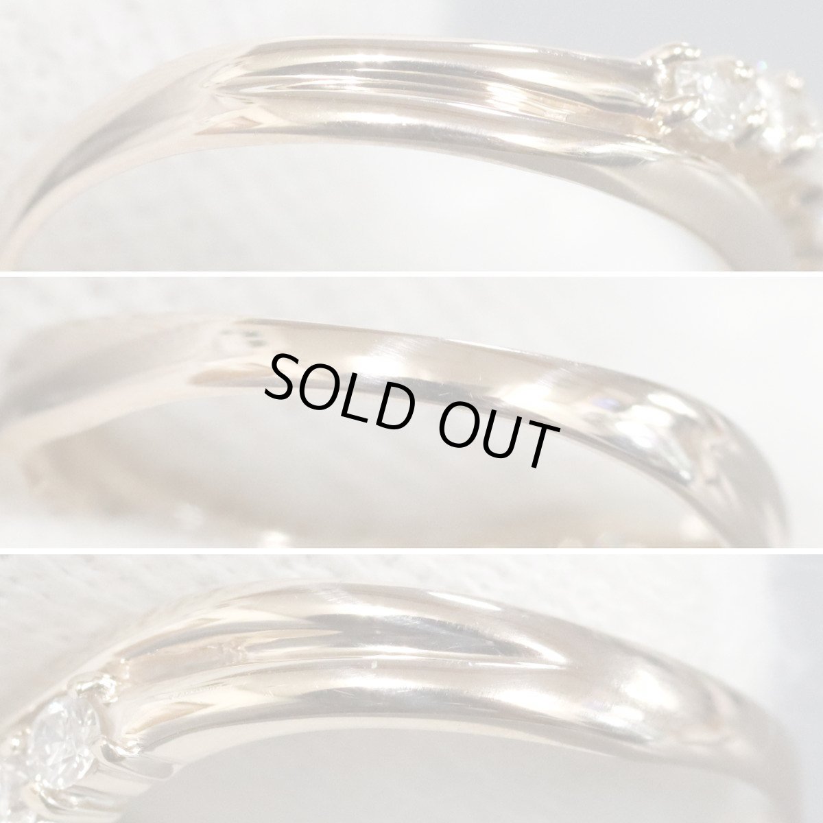 画像6: K18ダイヤモンドリング 0.50 2.1g #11 ピンクゴールド 4月誕生石 (6)