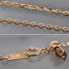 画像8: K18PGダイヤモンドペンダント D0.260 D0.087 5.2g AJ付46cm (8)
