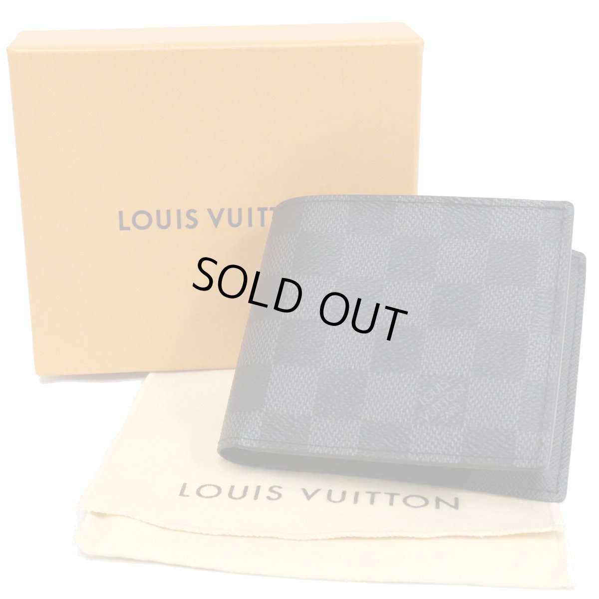 画像1: ルイヴィトン ポルトフォイユ・マルコ NM(N63336)ダミエ・グラフィット (1)