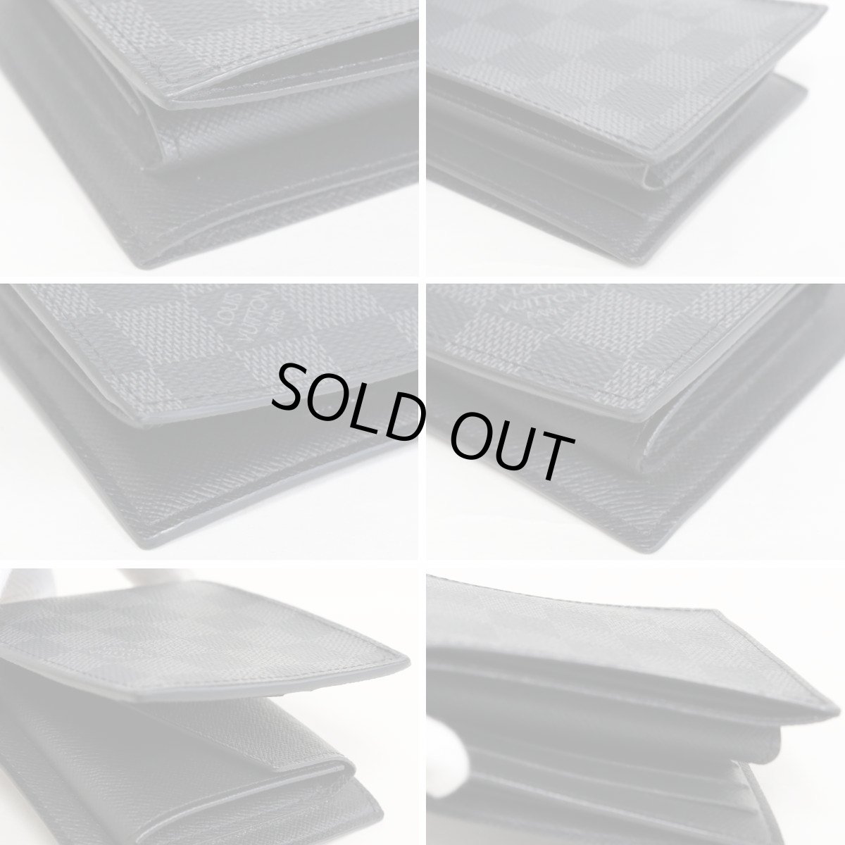 画像7: ルイヴィトン ポルトフォイユ・マルコ NM(N63336)ダミエ・グラフィット (7)