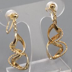 画像1: K18イヤリング 2.3g (1)