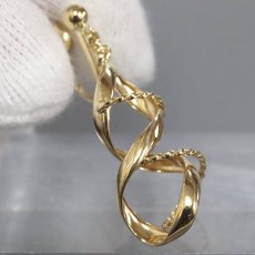 画像6: K18イヤリング 2.3g (6)