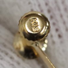 画像8: K18イヤリング 2.3g (8)