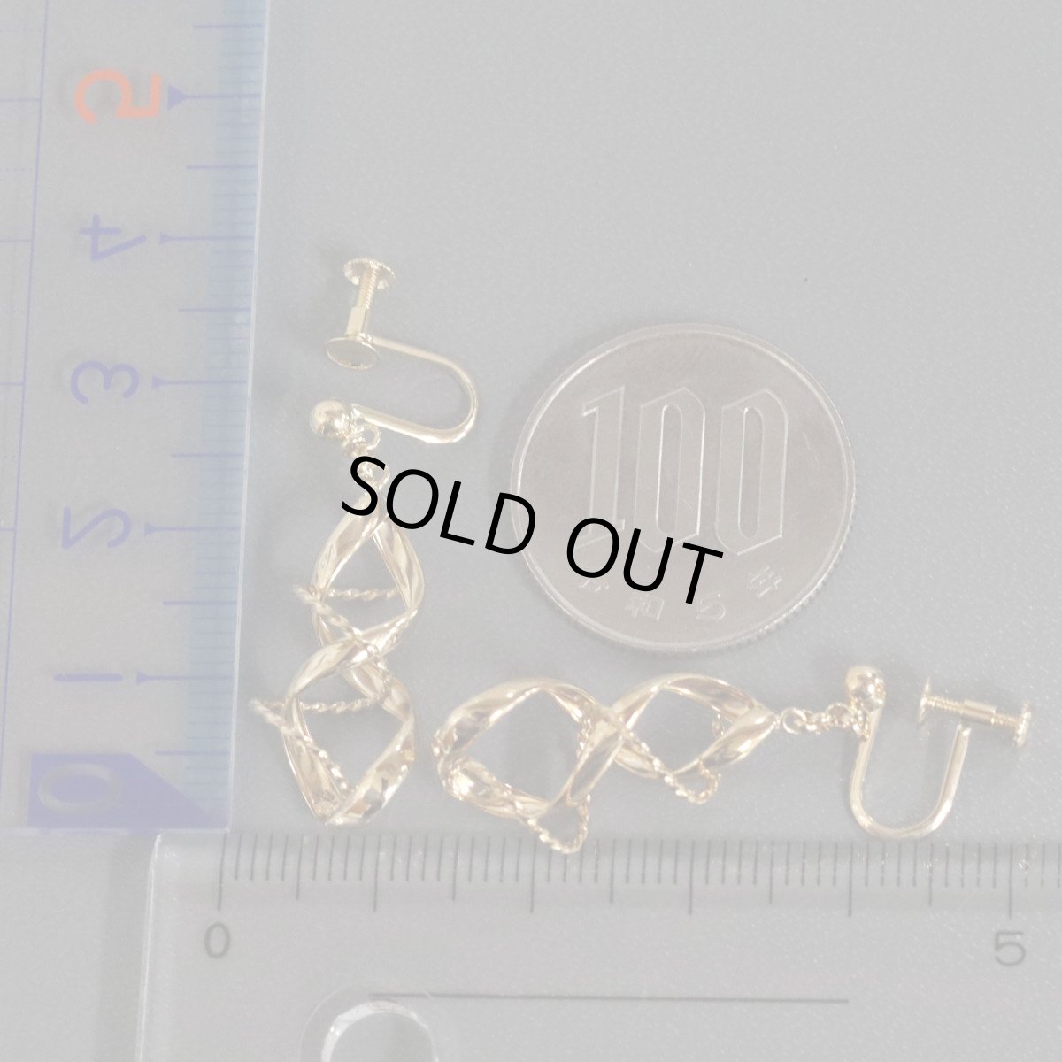 画像9: K18イヤリング 2.3g (9)