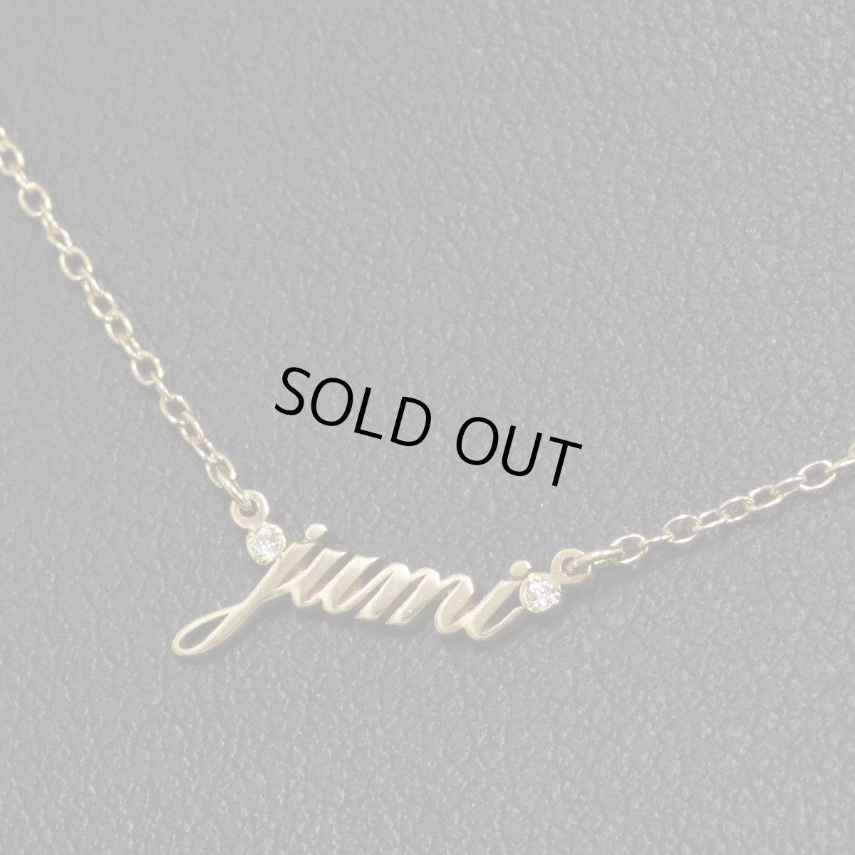 画像6: アーカー K18プチエクリチュールネックレス jumi D0.01 1.6g 40cm (6)