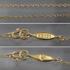 画像7: アーカー K18プチエクリチュールネックレス jumi D0.01 1.6g 40cm (7)