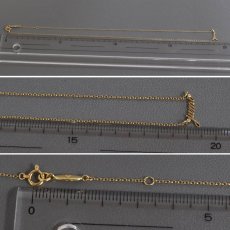 画像8: アーカー K18プチエクリチュールネックレス jumi D0.01 1.6g 40cm (8)