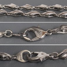 画像7: Pt900/Pt850エメラルドダイヤモンドネックレス E2.29 D1.44 30.5g 38cm (7)