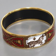 画像1: エルメス エマイユGM 馬柄 15.5cm (1)