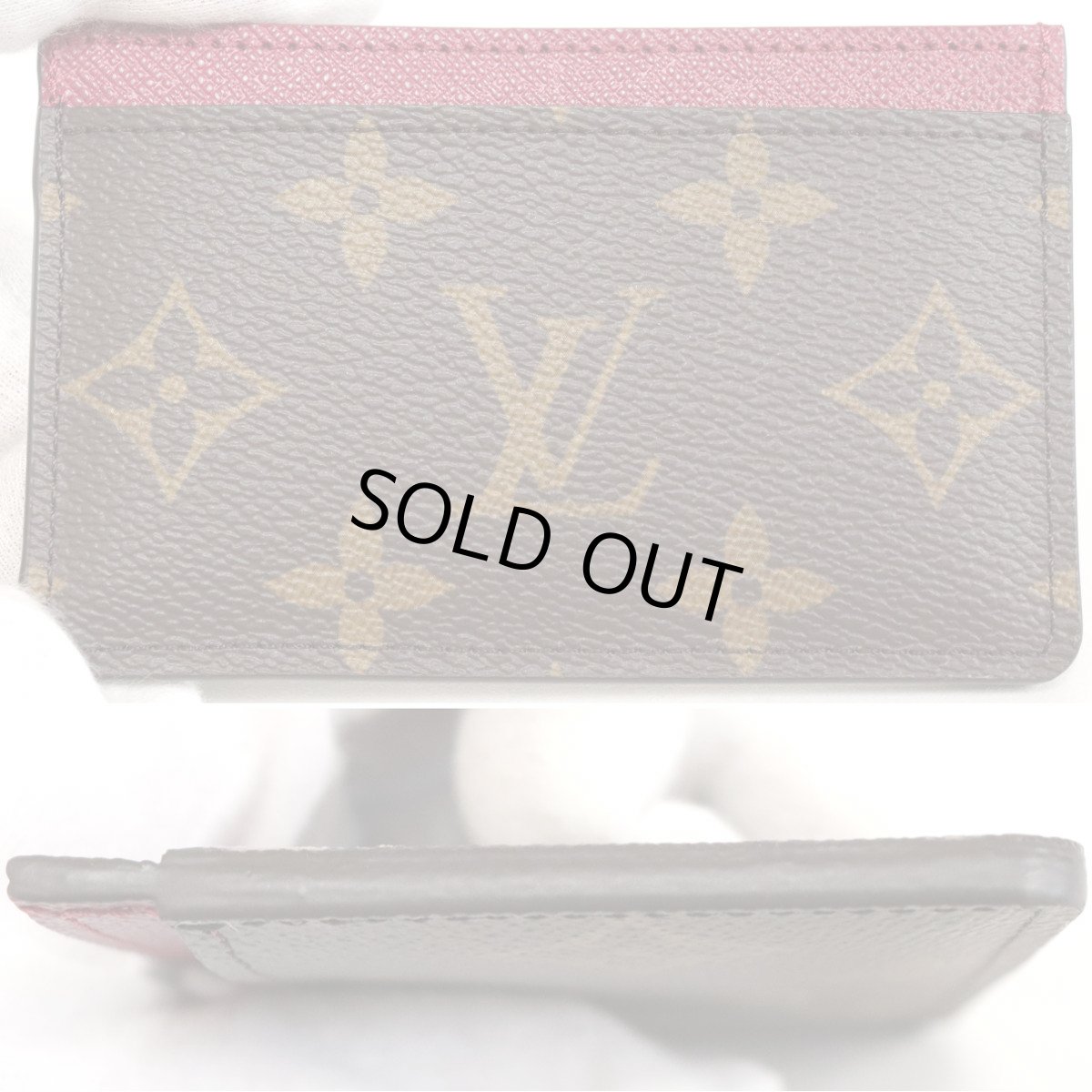 画像3: ルイヴィトン ポルトカルト サーンプル(M60703)モノグラム フューシャ (3)