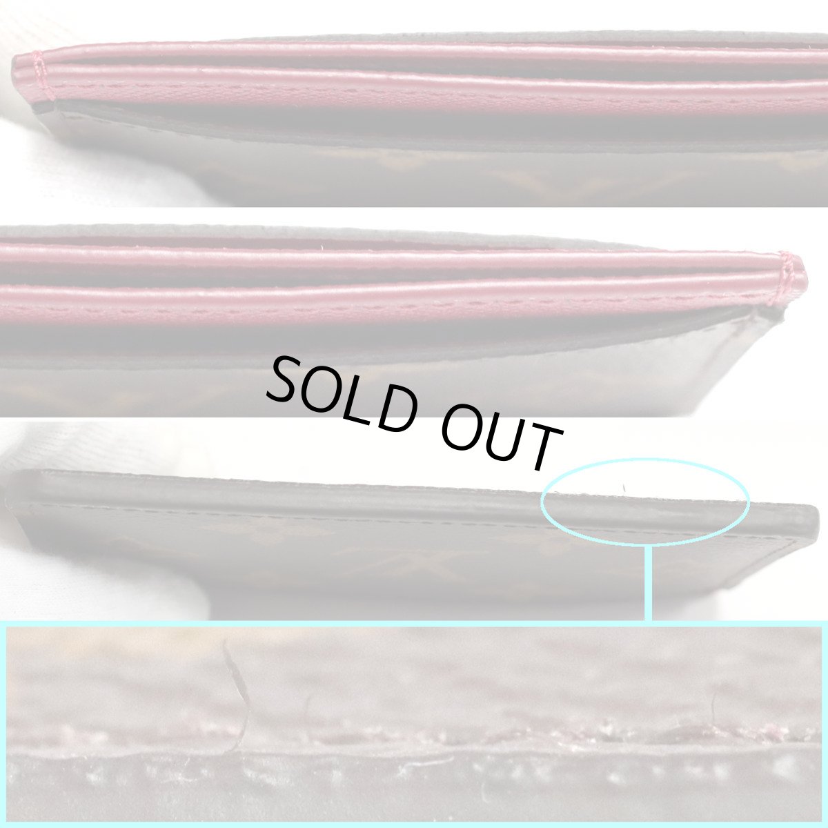 画像4: ルイヴィトン ポルトカルト サーンプル(M60703)モノグラム フューシャ (4)