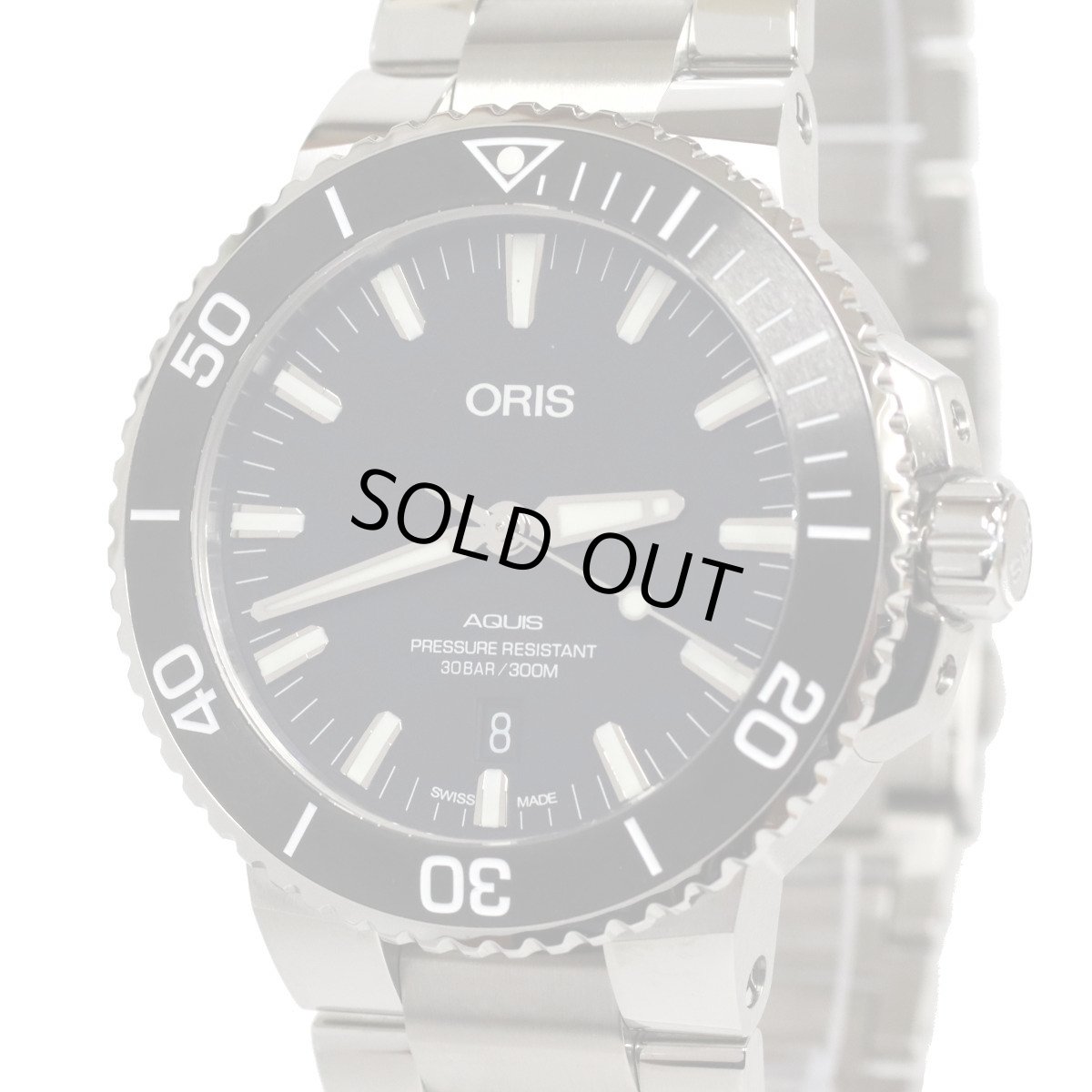 画像1: オリス アクイス デイト(01 733 7730 4154-07 8 24 05PEB) (1)