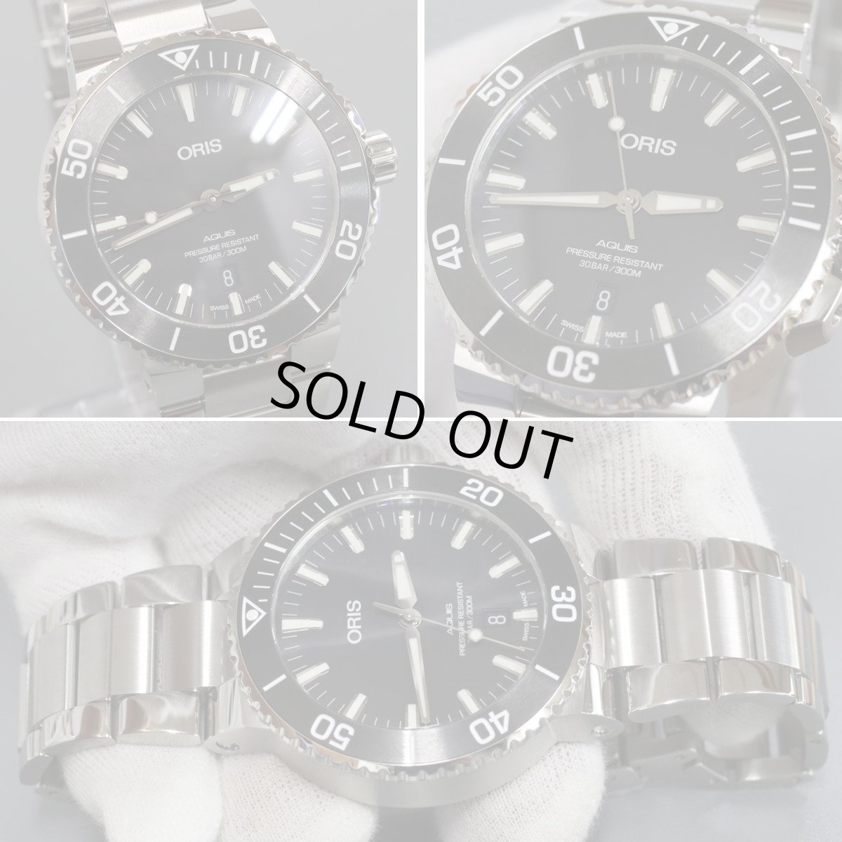 画像2: オリス アクイス デイト(01 733 7730 4154-07 8 24 05PEB) (2)