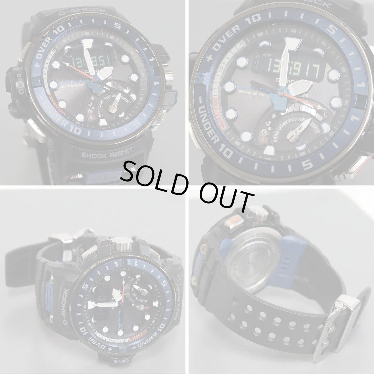 画像2: カシオ G-SHOCK MASTER OF G GULFMASTER(GWN-Q1000-1AJF) (2)