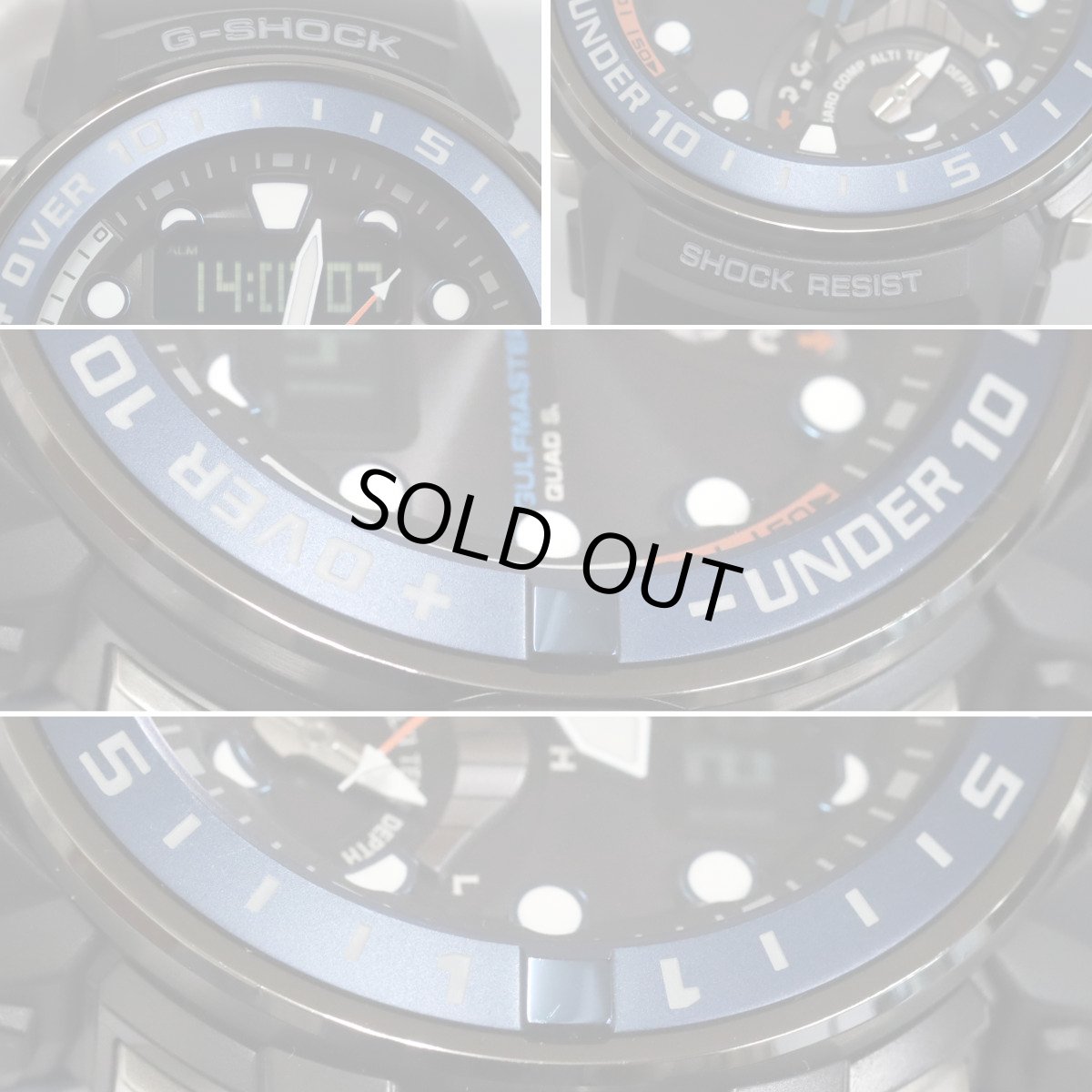 画像3: カシオ G-SHOCK MASTER OF G GULFMASTER(GWN-Q1000-1AJF) (3)