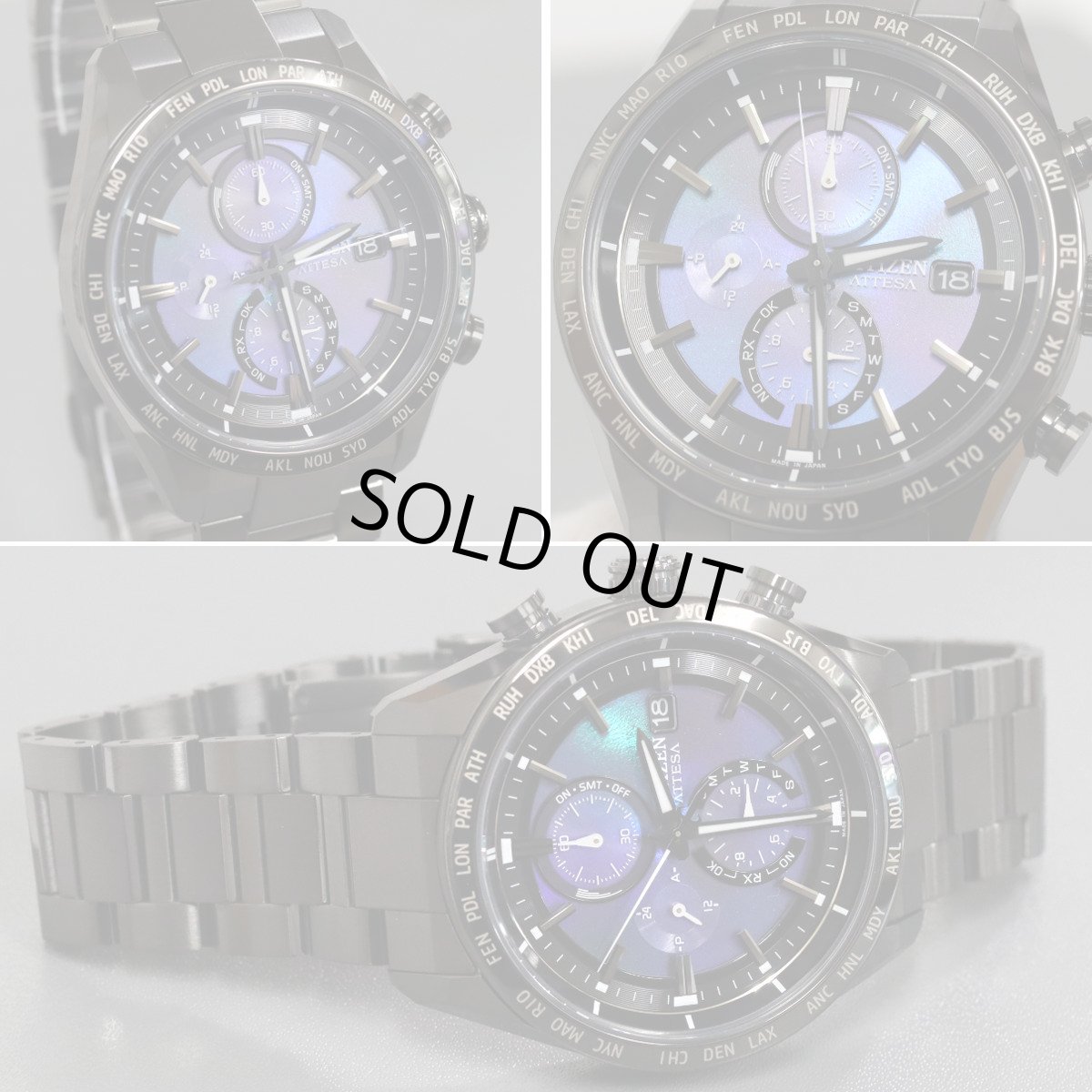 画像2: シチズン アテッサ HAKUTO-Rコラボレーションモデル(AT8285-68Z)世界限定2,700本 (2)