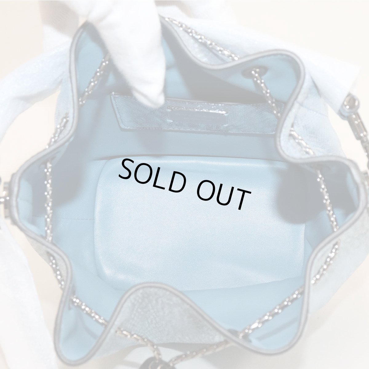 画像8: ブルガリ セルペンティ フォーエバー 2wayバケットバッグ ブルー(291747) (8)