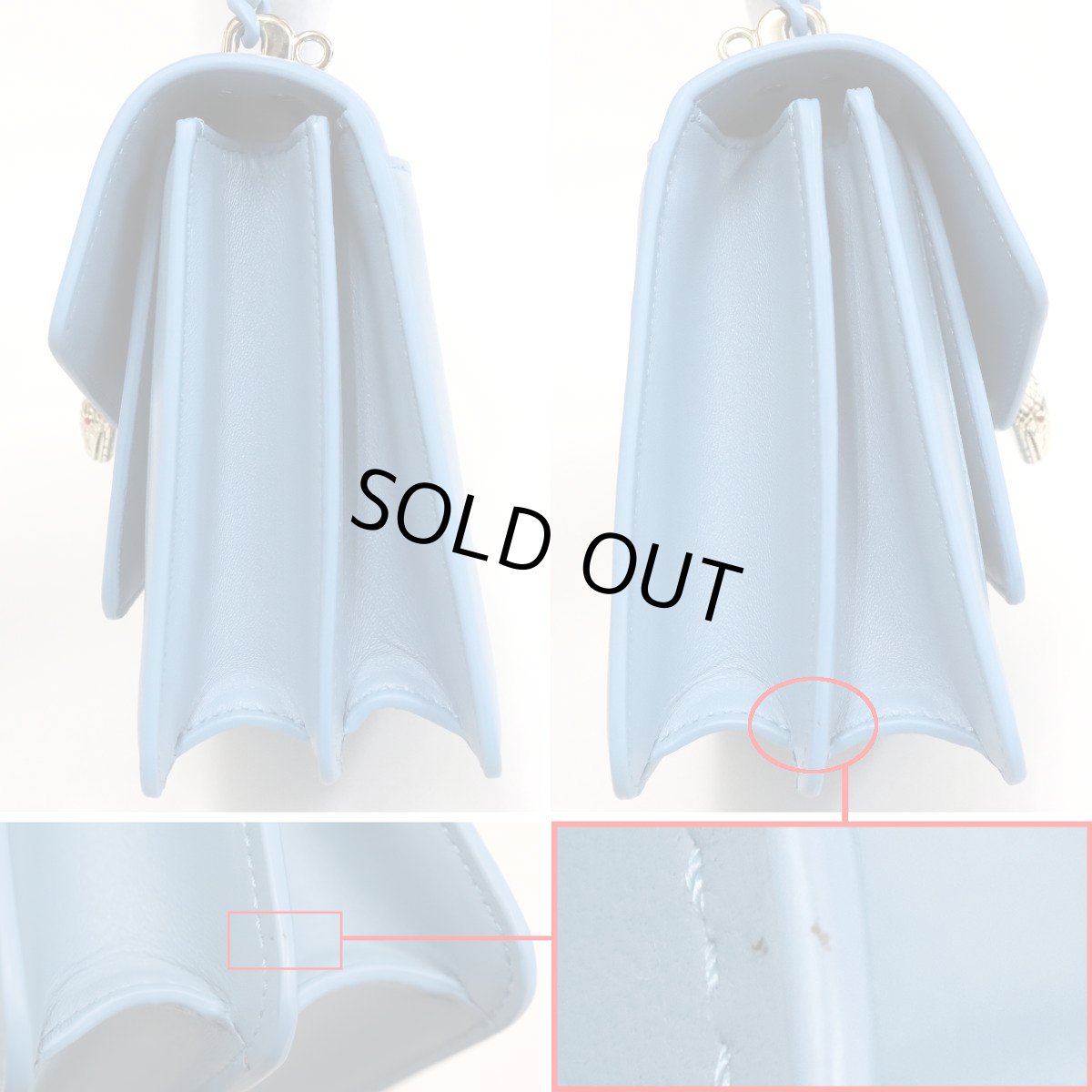 画像3: ブルガリ セルペンティ フォーエバー 2wayクロスボディバッグ ブルー(291469) (3)