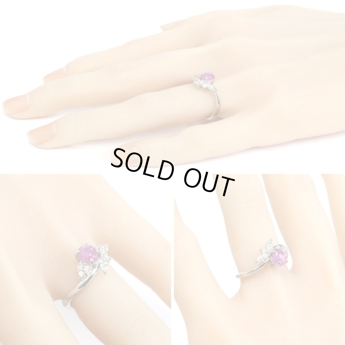 画像9: ジェムケリー Pt900スタールビーダイヤモンドリング R1.222 D0.250 6.0g #11 鑑別書 (9)