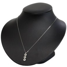 画像6: Pt900/Pt850アレキサンドライトダイヤモンドペンダント A0.33 D0.45 3.7g AJ付45cm (6)