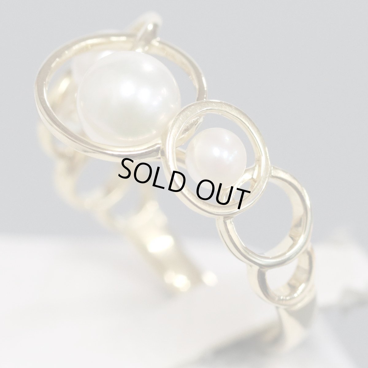 画像3: タサキ 750パールリング #14 4.2ｇ エニーマリング イエローゴールド (3)