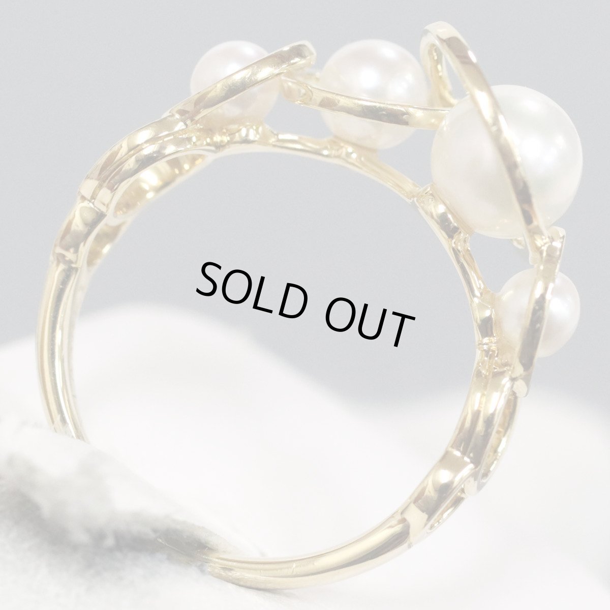 画像5: タサキ 750パールリング #14 4.2ｇ エニーマリング イエローゴールド (5)