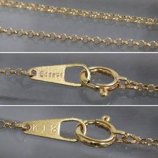 画像7: ポーラ K18ダイヤモンドネックレス D0.527 2.1g AJ付44.5cm (7)