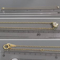 画像8: ポーラ K18ダイヤモンドネックレス D0.527 2.1g AJ付44.5cm (8)