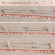 画像9: K18WGパールネックレス 10.5ｇ85cm (9)