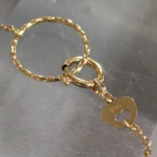 画像9: K18ゴールデンパールネックレス 18.5g 76cm (9)