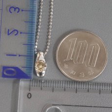画像10: Pt900/850ダイヤモンドペンダント D0.388 4.7g 41cm (10)
