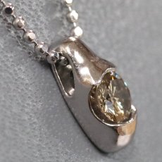 画像2: Pt900/850ダイヤモンドペンダント D0.388 4.7g 41cm (2)