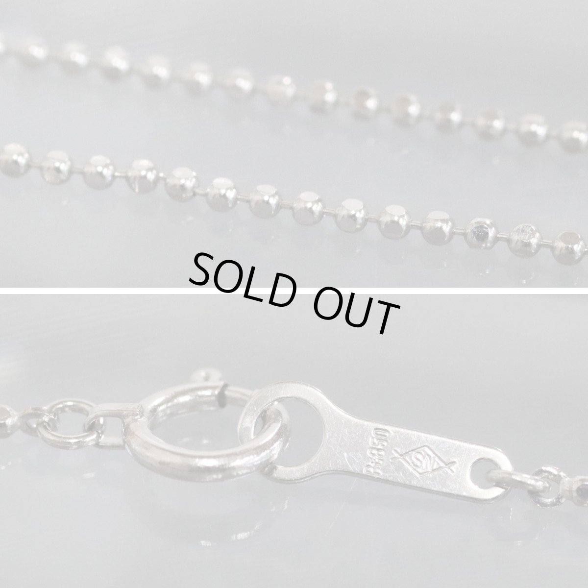 画像8: Pt900/850ダイヤモンドペンダント D0.388 4.7g 41cm (8)