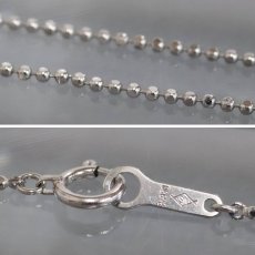 画像8: Pt900/850ダイヤモンドペンダント D0.388 4.7g 41cm (8)