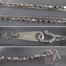 画像7: ルシオラ K18WGピンクシェルダイヤモンドペンダント D0.20 9.7g AJ付50cm 保証書 (7)