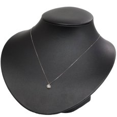 画像6: Pt900/850ダイヤモンドネックレス D0.60 1.8g AJ付44cm 鑑定書 (6)