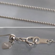 画像8: Pt900/850ダイヤモンドネックレス D0.60 1.8g AJ付44cm 鑑定書 (8)