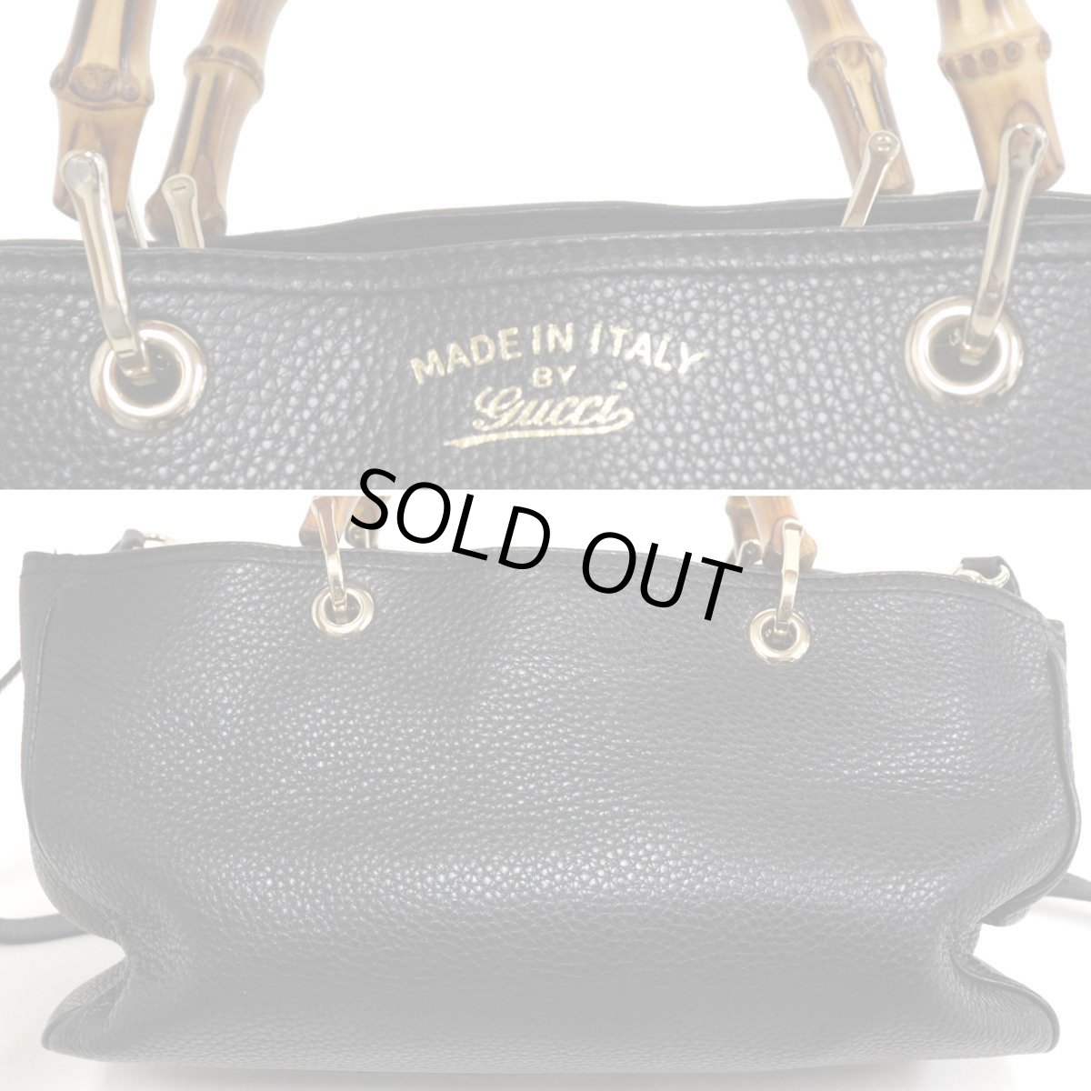 画像2: バンブー ショッパー(323660)2wayバッグ ブラック (2)