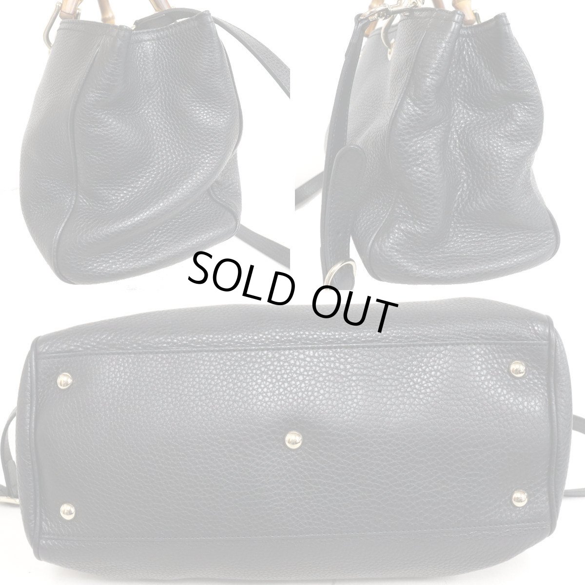 画像3: バンブー ショッパー(323660)2wayバッグ ブラック (3)