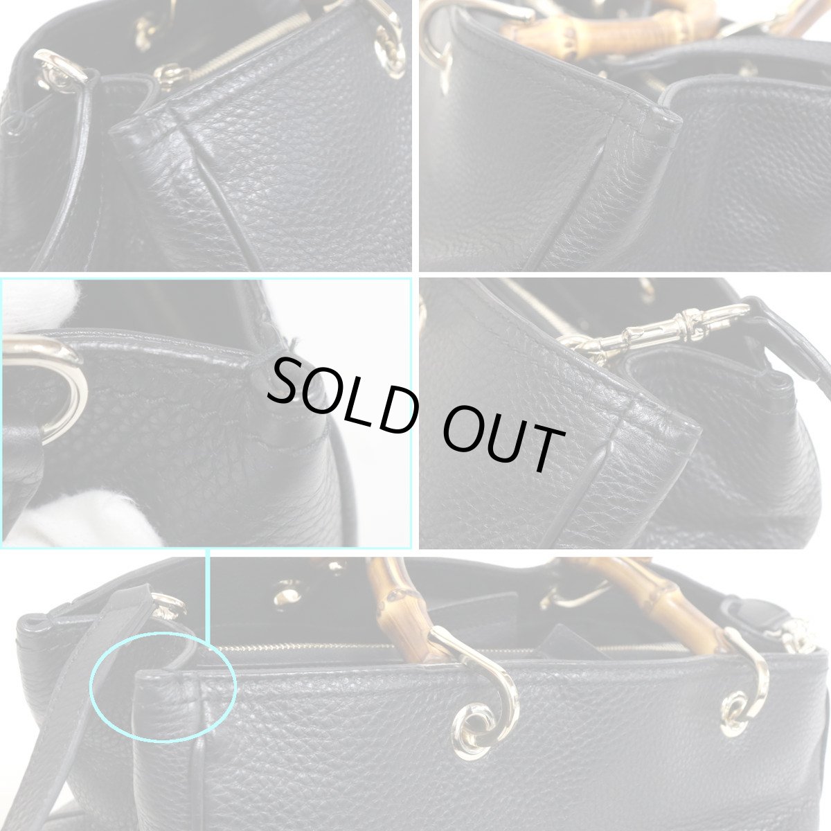 画像4: バンブー ショッパー(323660)2wayバッグ ブラック (4)