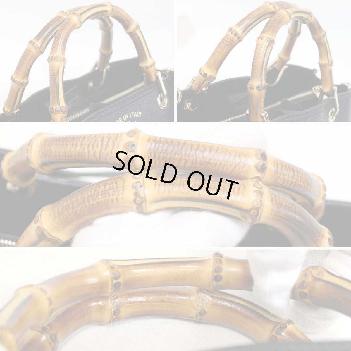 画像6: バンブー ショッパー(323660)2wayバッグ ブラック (6)