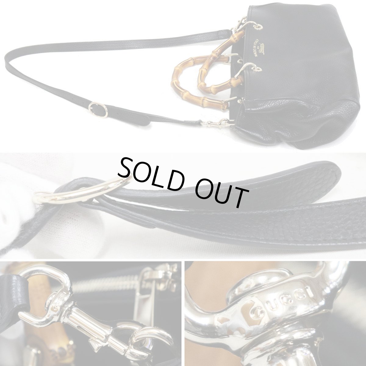 画像7: バンブー ショッパー(323660)2wayバッグ ブラック (7)