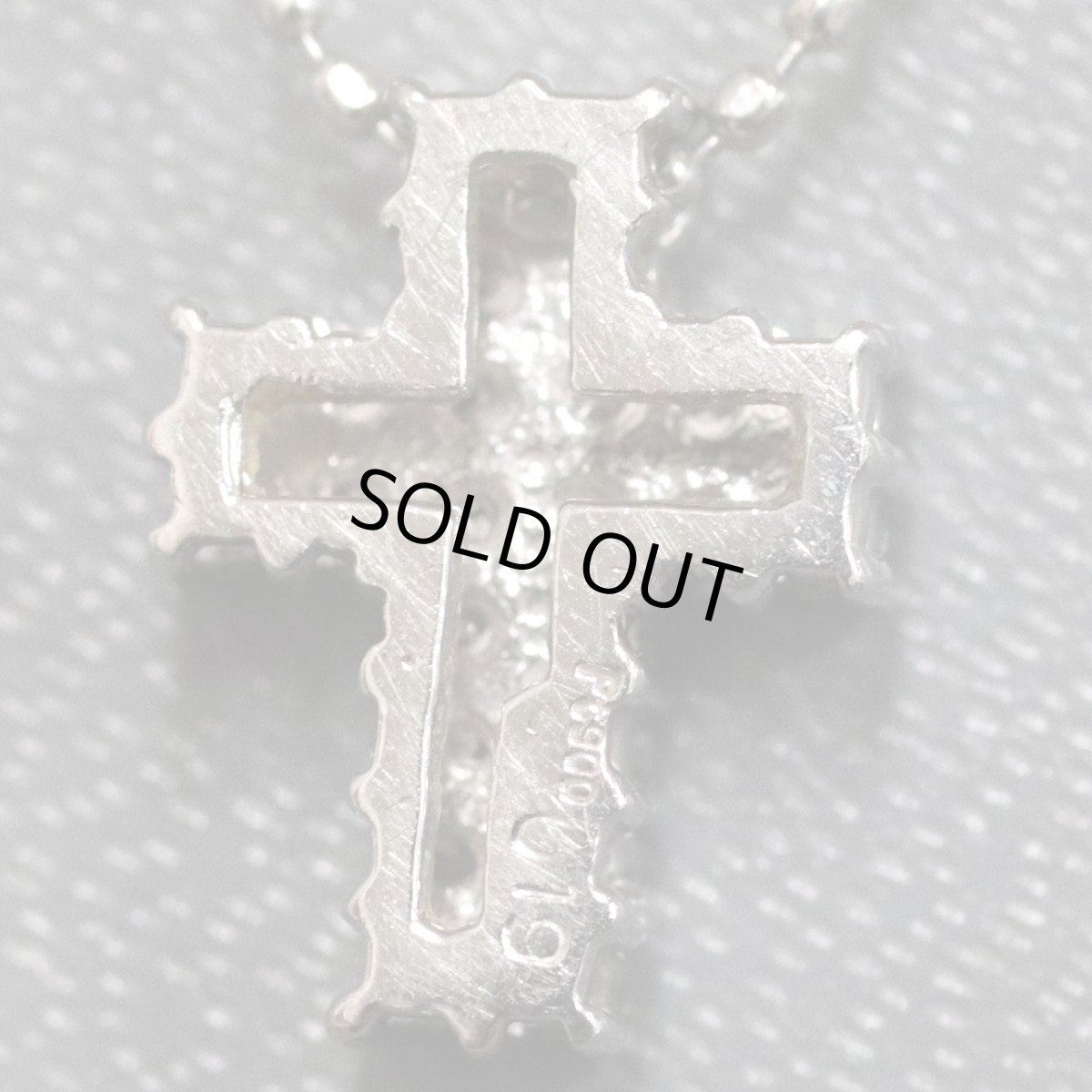 画像4: Pt900/850ダイヤモンドペンダント クロスモチーフ D0.19 3.0g 40cm プラチナ (4)