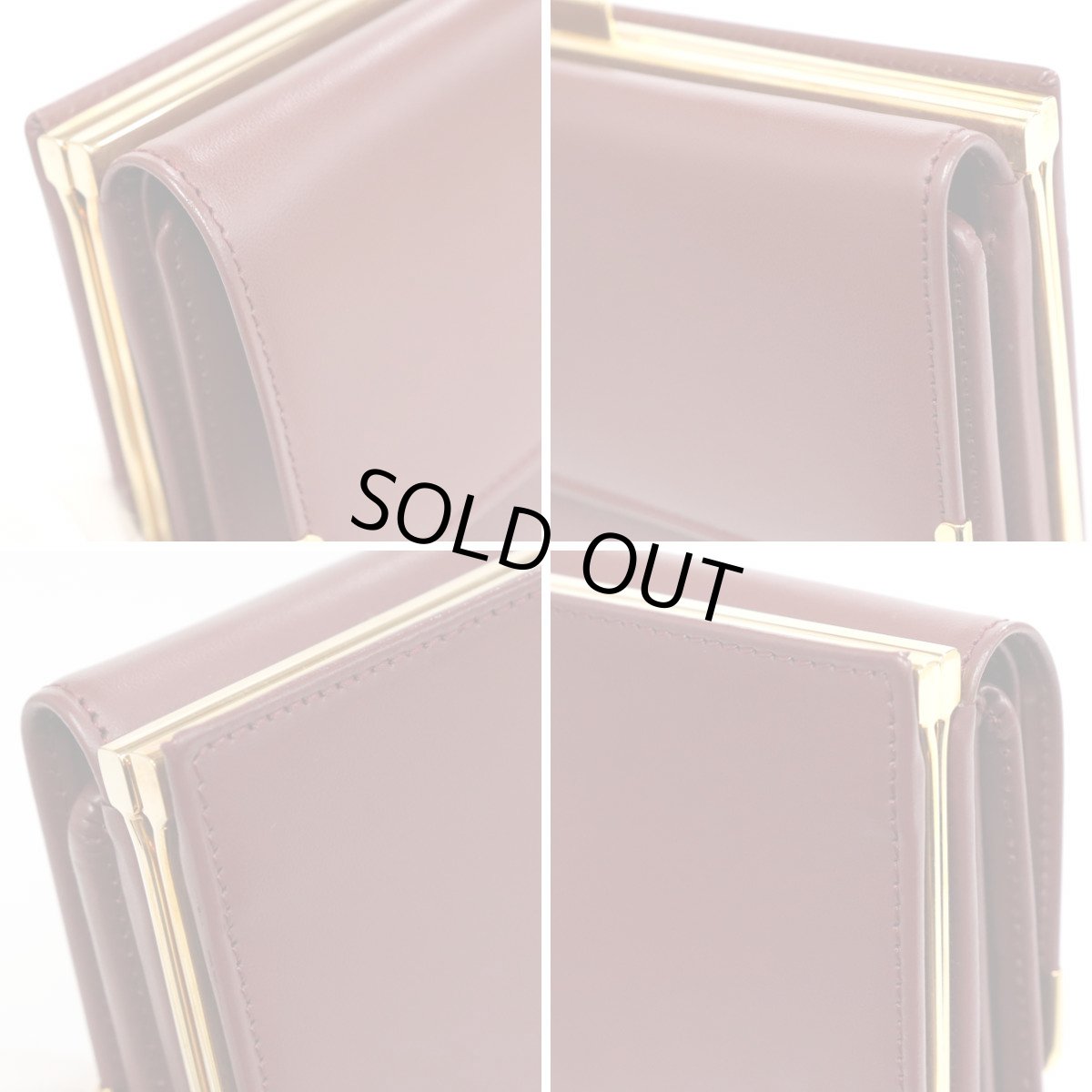 画像5: カルティエ がま口長財布 マストライン ボルドー (5)