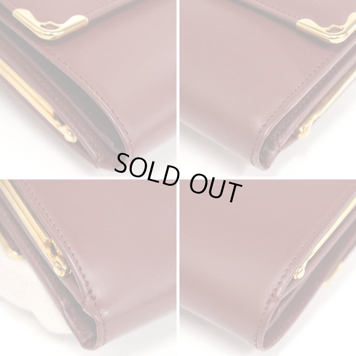 画像6: カルティエ がま口長財布 マストライン ボルドー (6)